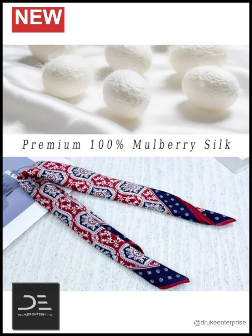 100% Mulberry Silk 21